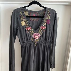 Johnny Was embroidered dress